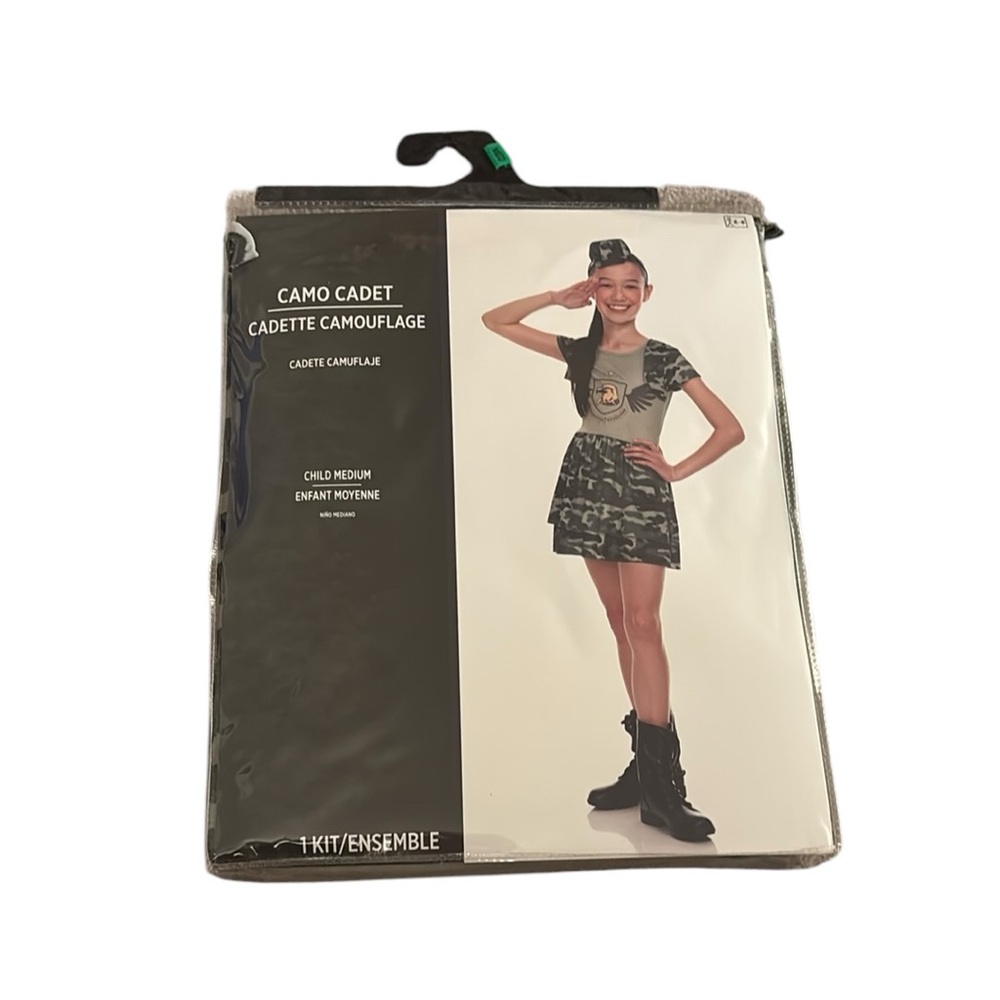Camo Army Cadet Kids Costume
